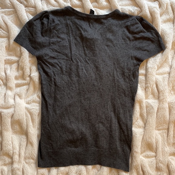 INC International Concepts Pearl Statement Necklace Scoop Neck Sweater - Picture 5 of 16